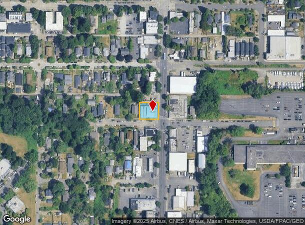  8721 14Th Ave S, Seattle, WA Parcel Map