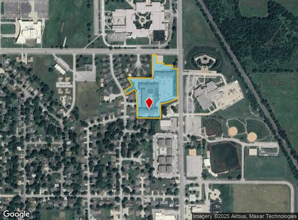  1910 S Rouse St, Pittsburg, KS Parcel Map