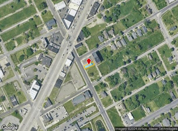  2732 Chene St, Detroit, MI Parcel Map