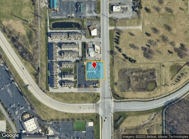  423 S Dixie Way, South Bend, IN Parcel Map
