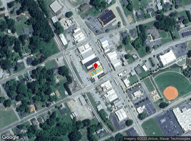 132 S Main St, Woodruff, SC Parcel Map