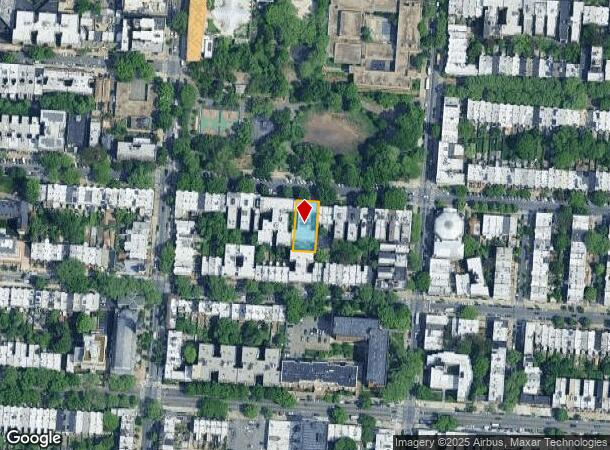  1040 Park Pl, Brooklyn, NY Parcel Map