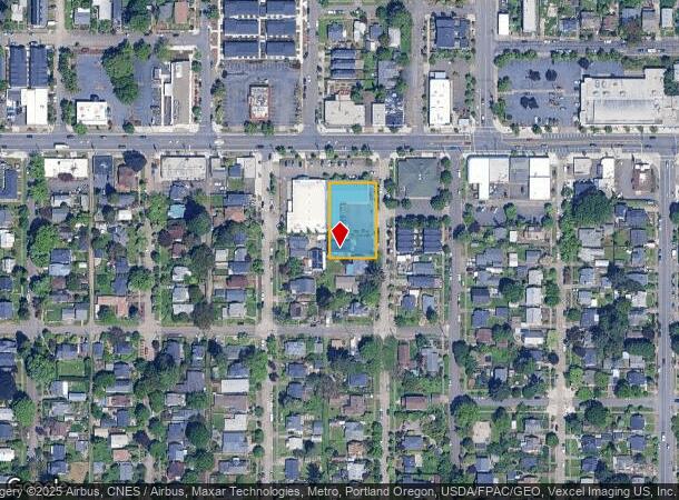  7435 N Curtis Ave, Portland, OR Parcel Map