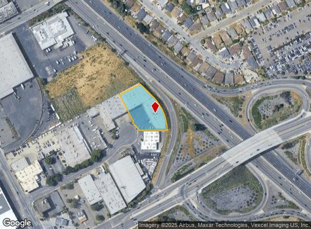 1605 Abram Ct, San Leandro, CA Parcel Map