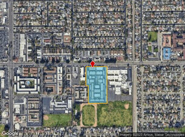  1540 W Ball Rd, Anaheim, CA Parcel Map