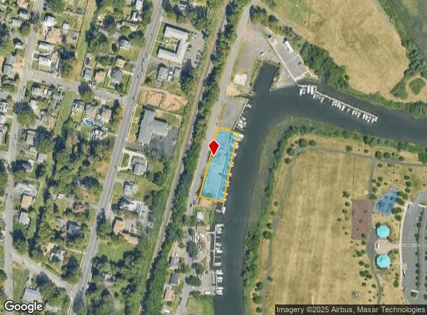  597 Cliff Rd, Sewaren, NJ Parcel Map