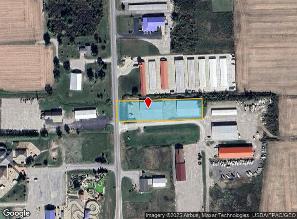  1465 S Danbury Rd, Port Clinton, OH Parcel Map