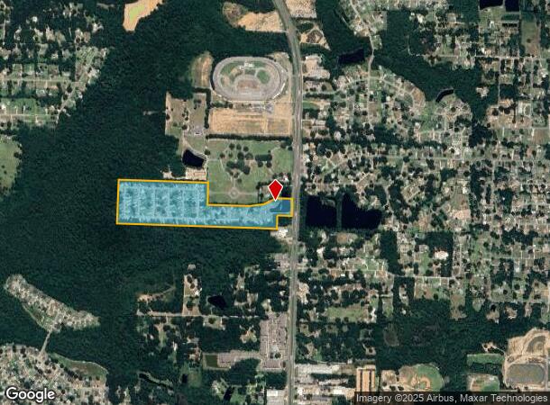 7333 Pine Forest Rd, Pensacola, FL Parcel Map