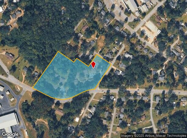 207 E 2Nd Ave, Easley, SC Parcel Map