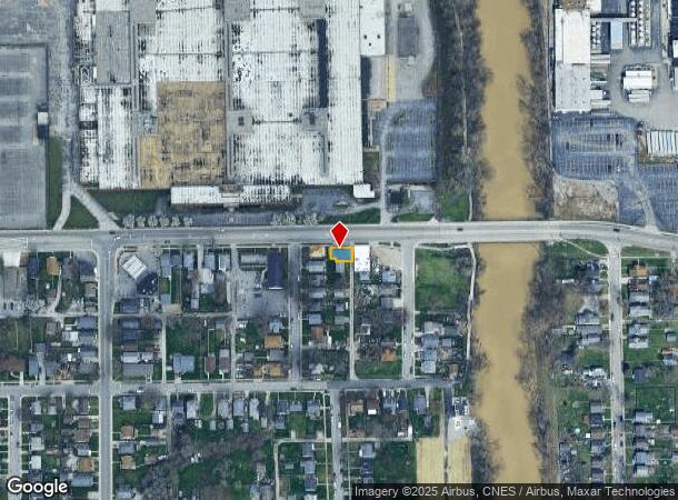  1821 Taylor St, Fort Wayne, IN Parcel Map