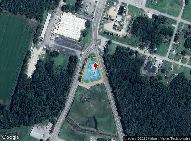 1601 S Main St, Lillington, NC Parcel Map