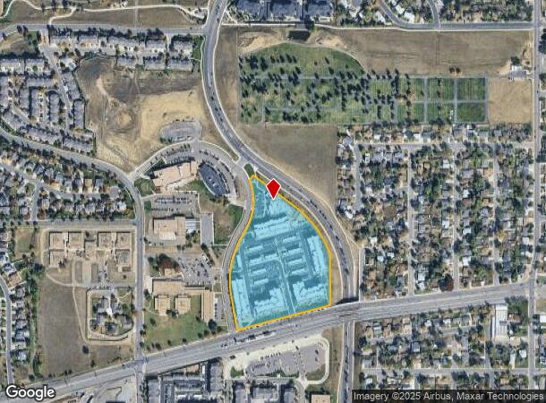 5458 Lee St, Arvada, CO Parcel Map