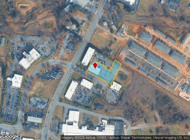 1104 Spruce St, Belmont, NC Parcel Map