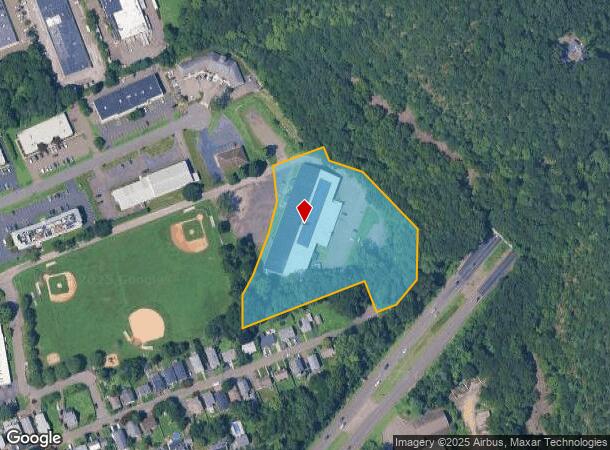 21 S Bradley Rd, Woodbridge, CT Parcel Map