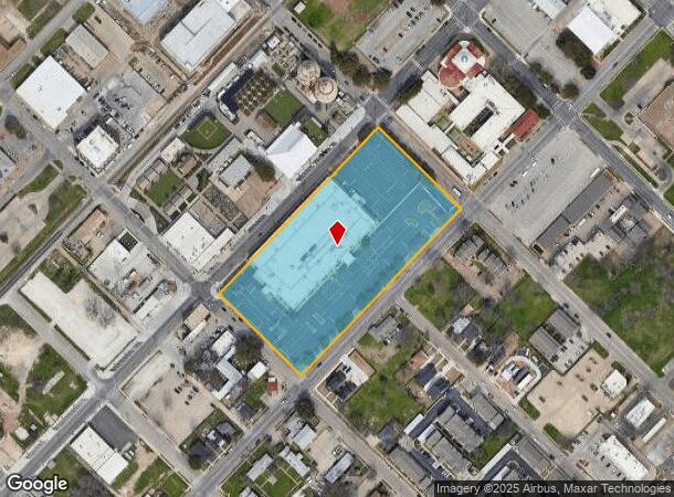  701 Clay Ave, Waco, TX Parcel Map