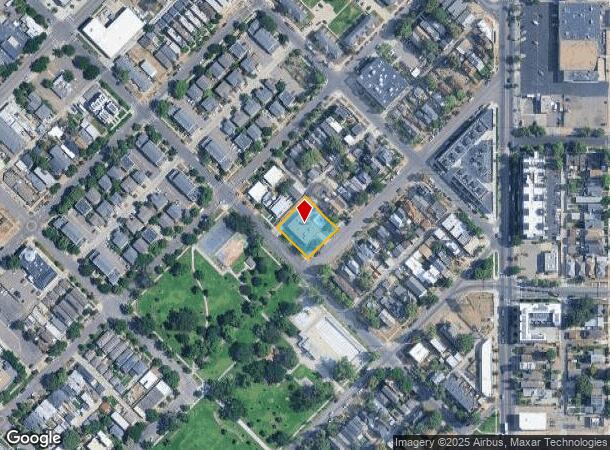 3201 Curtis St, Denver, CO Parcel Map