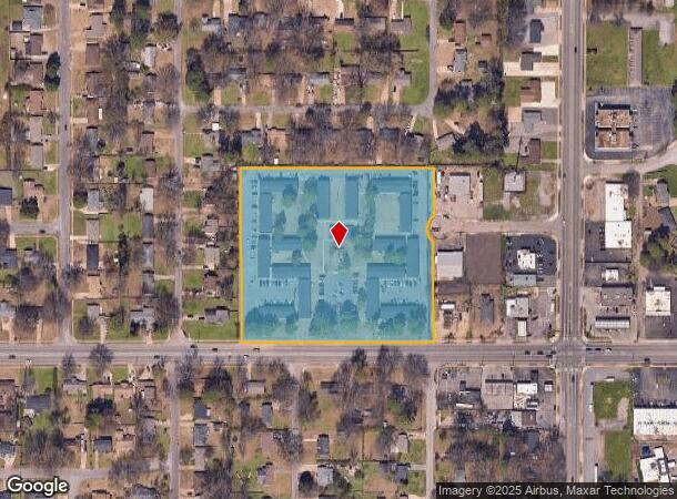  1594 E Holmes Rd, Memphis, TN Parcel Map