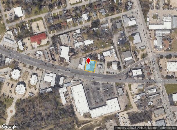 718 W Davis St, Conroe, TX Parcel Map