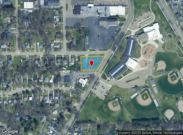  3414 Lovers Ln, Kalamazoo, MI Parcel Map