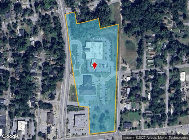 335 S Lafayette Dr, Sumter, SC Parcel Map