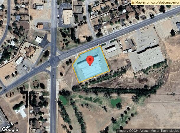  602 Clubview Dr, Levelland, TX Parcel Map