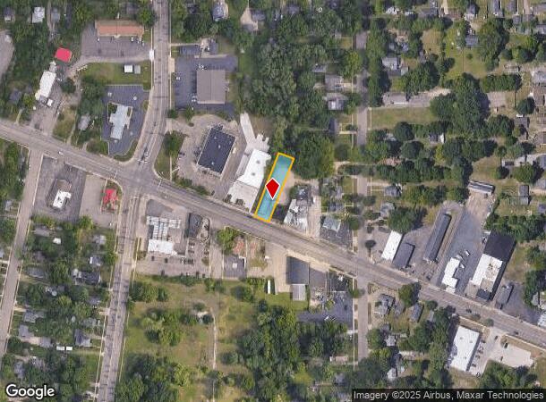  1408 Michigan Ave W, Battle Creek, MI Parcel Map