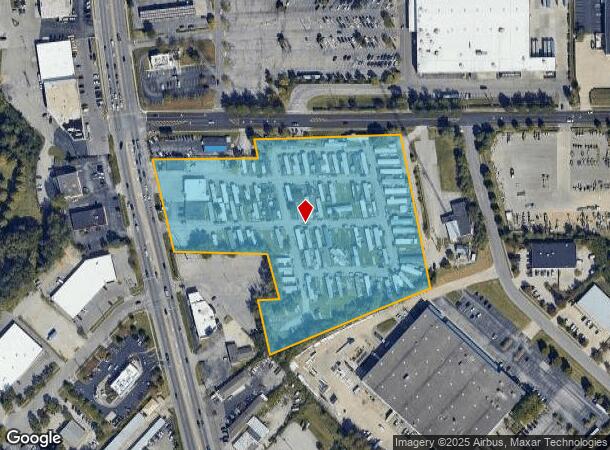  1081 E New Circle Rd, Lexington, KY Parcel Map