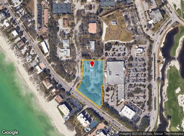 500 Bay Isles Rd, Longboat Key, FL Parcel Map