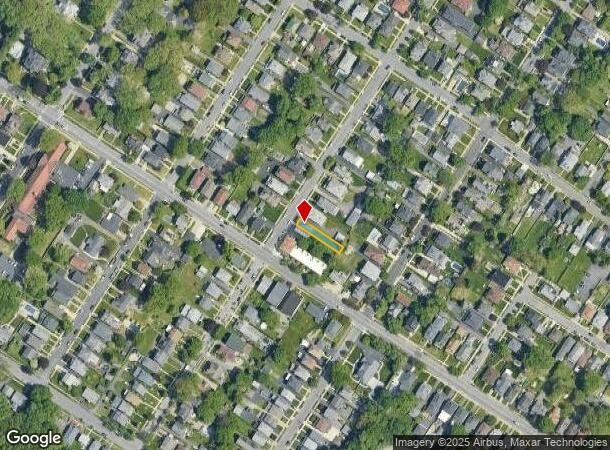  1606 Clay Ave, Scranton, PA Parcel Map