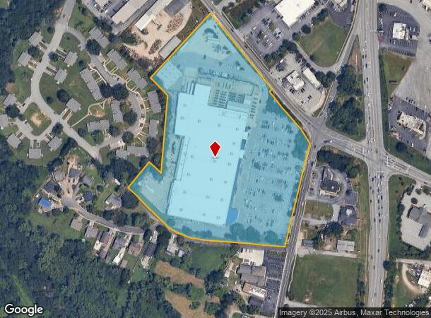 1415 7Th Ave E, Hendersonville, NC Parcel Map