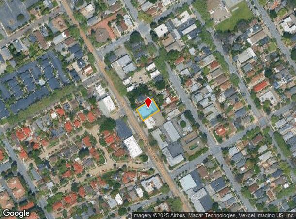 556 N 1St St, San Jose, CA Parcel Map