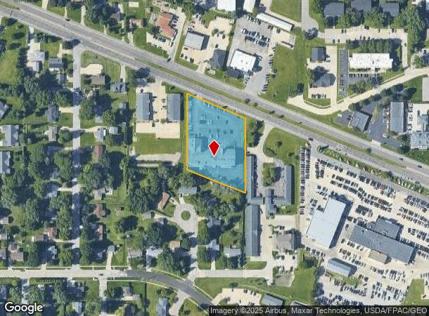 4807 University Ave, Cedar Falls, IA Parcel Map