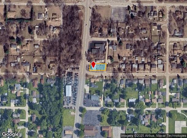  1721 Sheridan Rd, Zion, IL Parcel Map