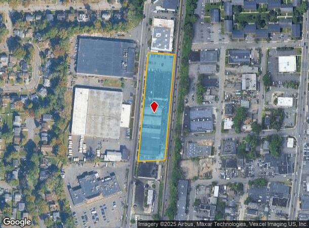 161 Woodbine St, Bergenfield, NJ Parcel Map