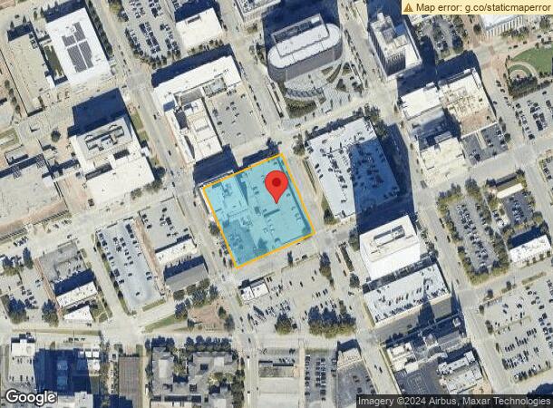  218 W 6Th St, Tulsa, OK Parcel Map