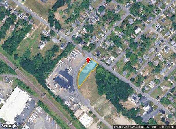 1609 Derousse Ave, Pennsauken, NJ Parcel Map