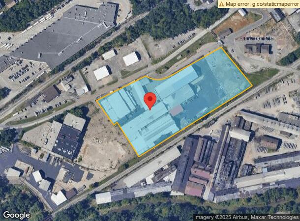  580 Mayer St, Bridgeville, PA Parcel Map