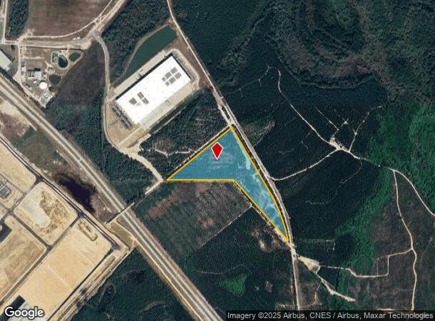 Old Cuyler Rd, Ellabell, GA Parcel Map