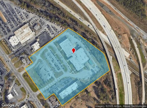  2011 Riverside Dr, Macon, GA Parcel Map