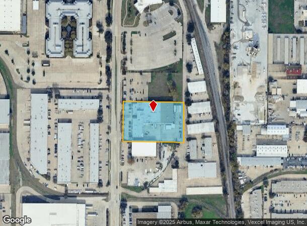 808 N Grove Rd, Richardson, TX Parcel Map