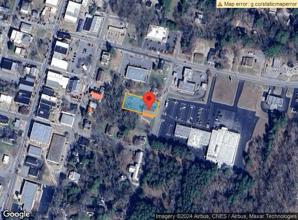  109 S Hall St, Warrenton, NC Parcel Map