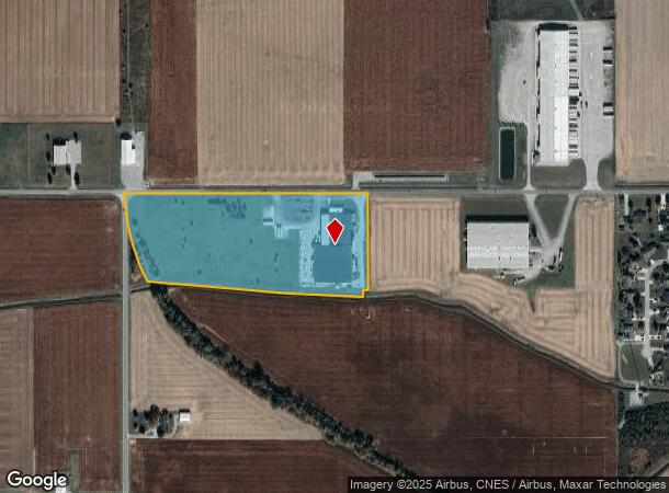 925 W Gasser Rd, Paulding, OH Parcel Map