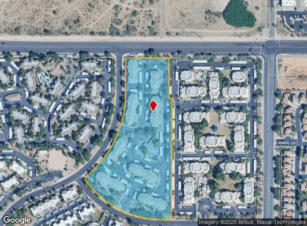  339 N 75Th St, Mesa, AZ Parcel Map