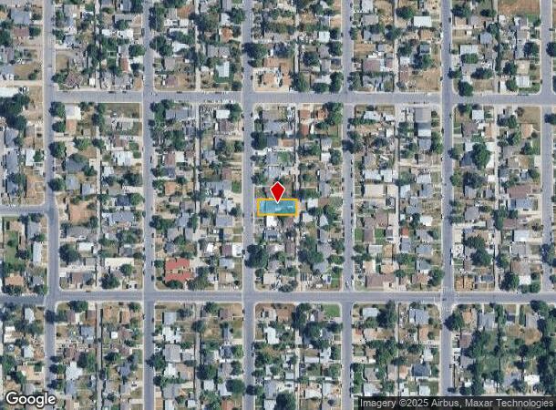 1050 S Quitman St, Denver, CO Parcel Map