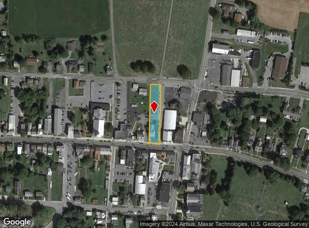  107 W Main St, Middletown, MD Parcel Map