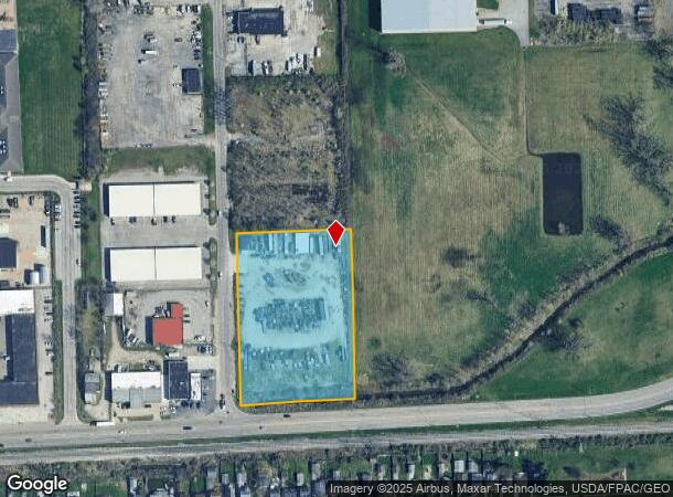 5020 Tractor Rd, Toledo, OH Parcel Map