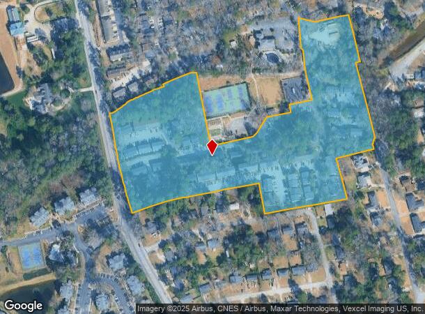 869 Wimbledon Dr, Augusta, GA Parcel Map