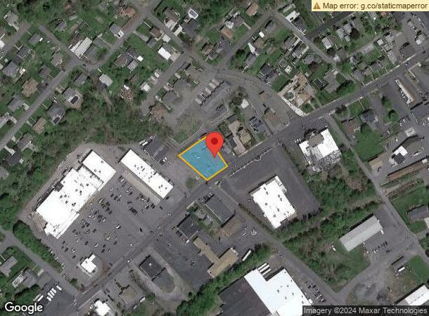  1546 Main St, Peckville, PA Parcel Map