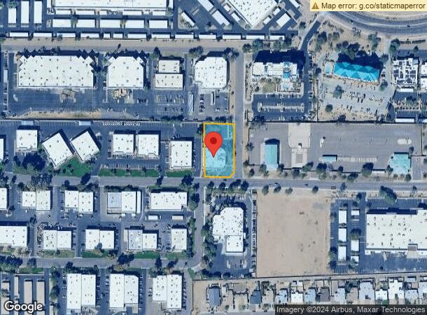  1628 W 3Rd St, Tempe, AZ Parcel Map