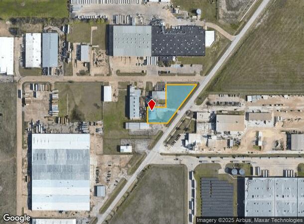  2127 N Lancaster Hutchins Rd, Lancaster, TX Parcel Map